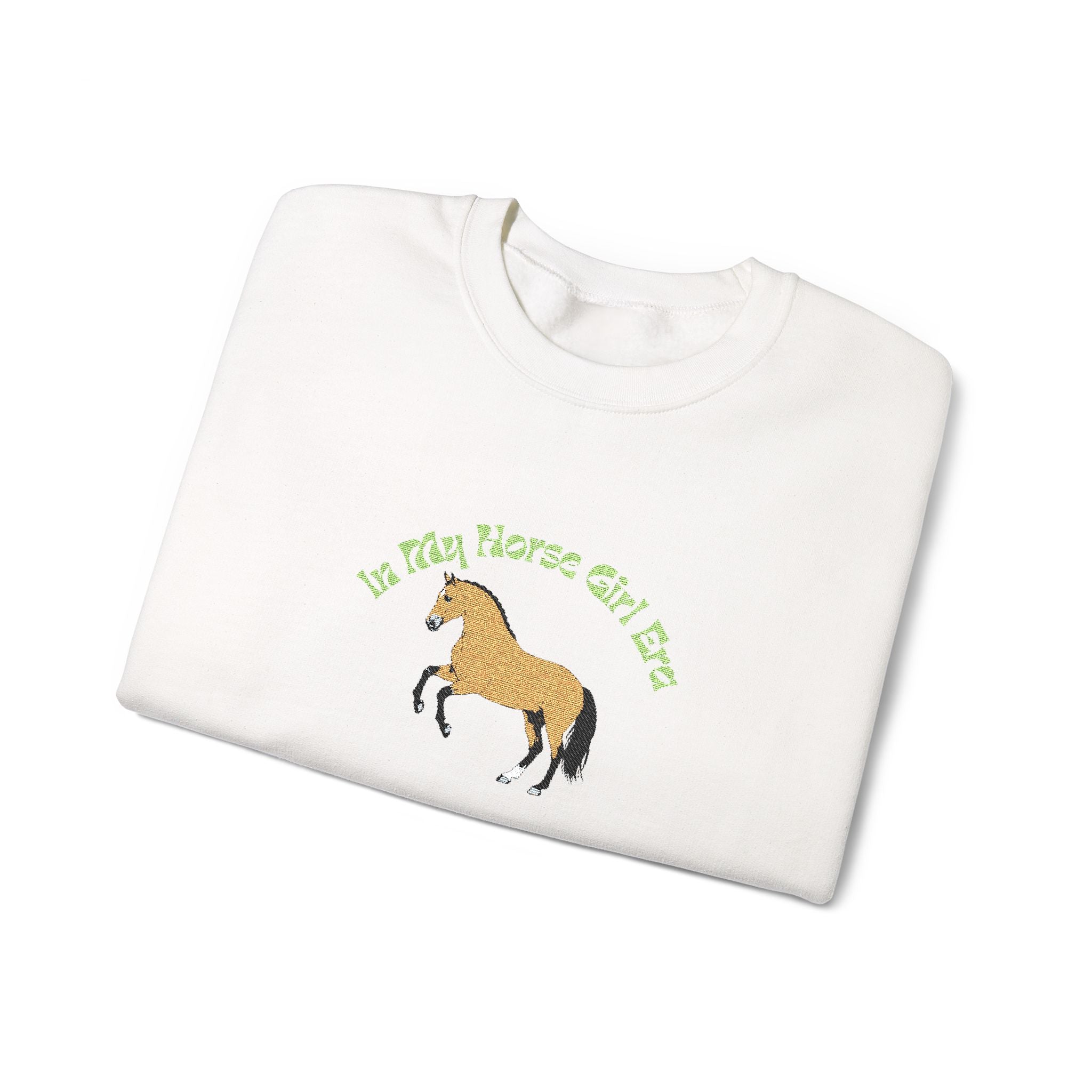In my horse girl era, Embroidered Sweatshirt