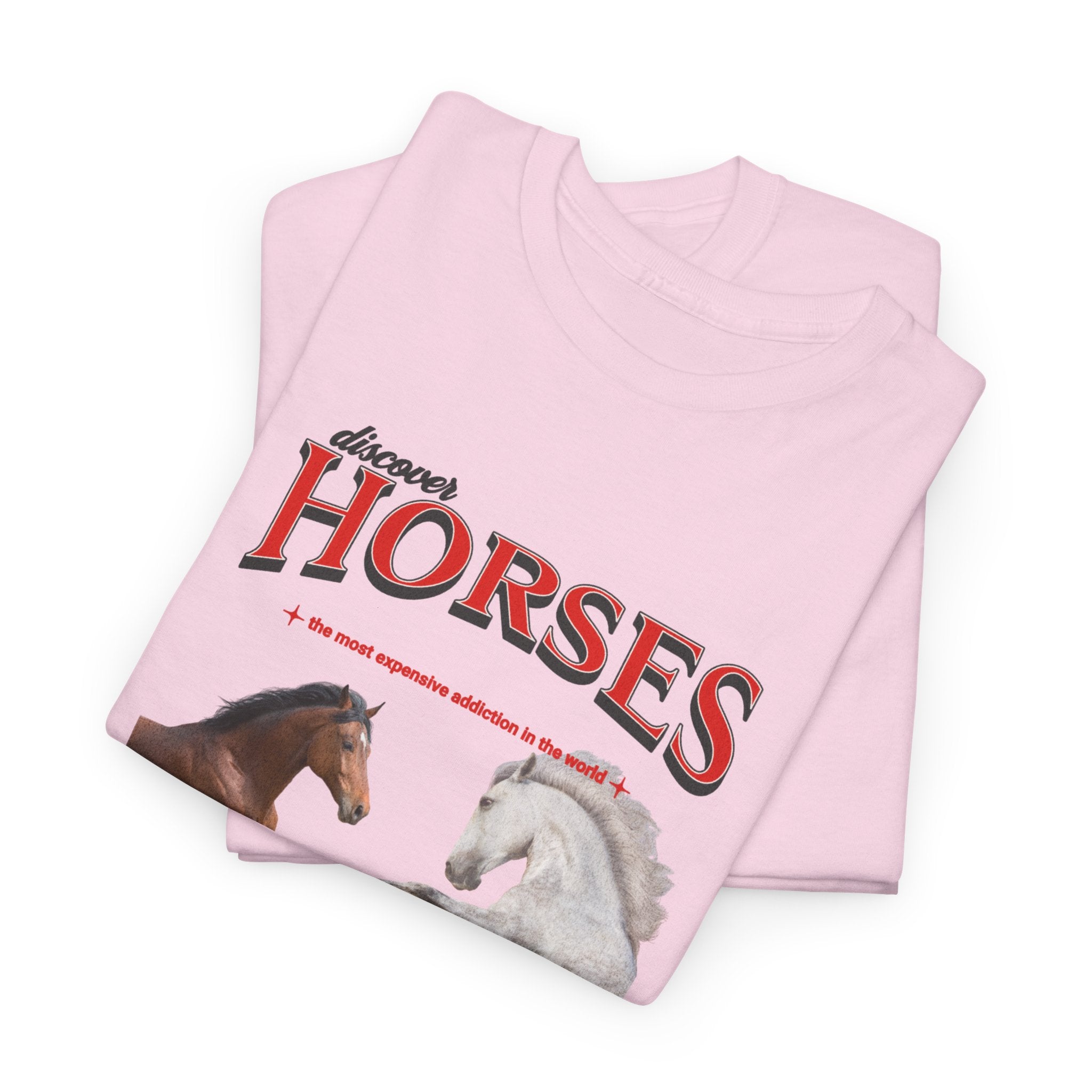 Horses - The most expensive addiction, Graphic T-Shirt