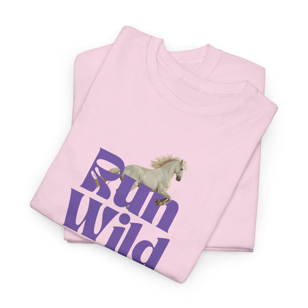 Run Wild, Horse Graphic T-Shirt
