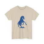 Blue Lusitano Horse T-Shirt