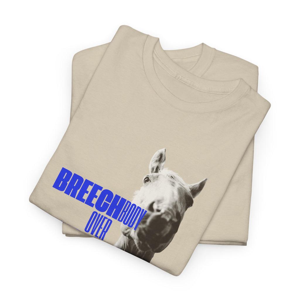Breech Body Over Beach Body, Horse Graphic T-Shirt