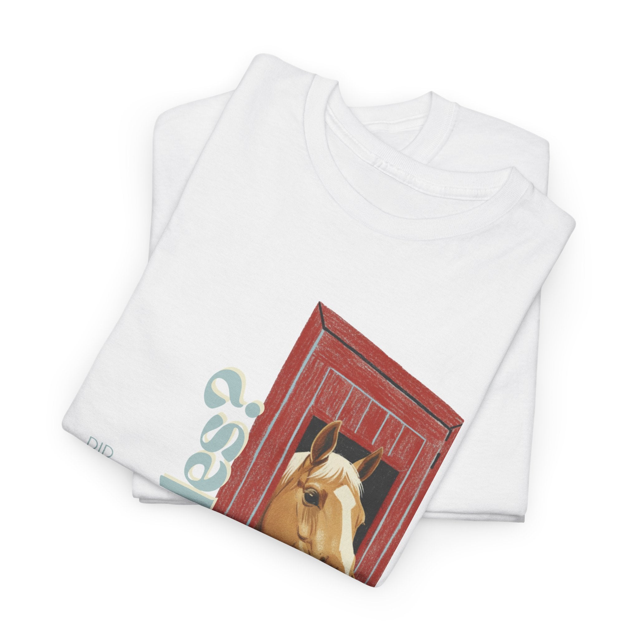 Did Someone Say Apples, Horse out of Barn T-Shirt