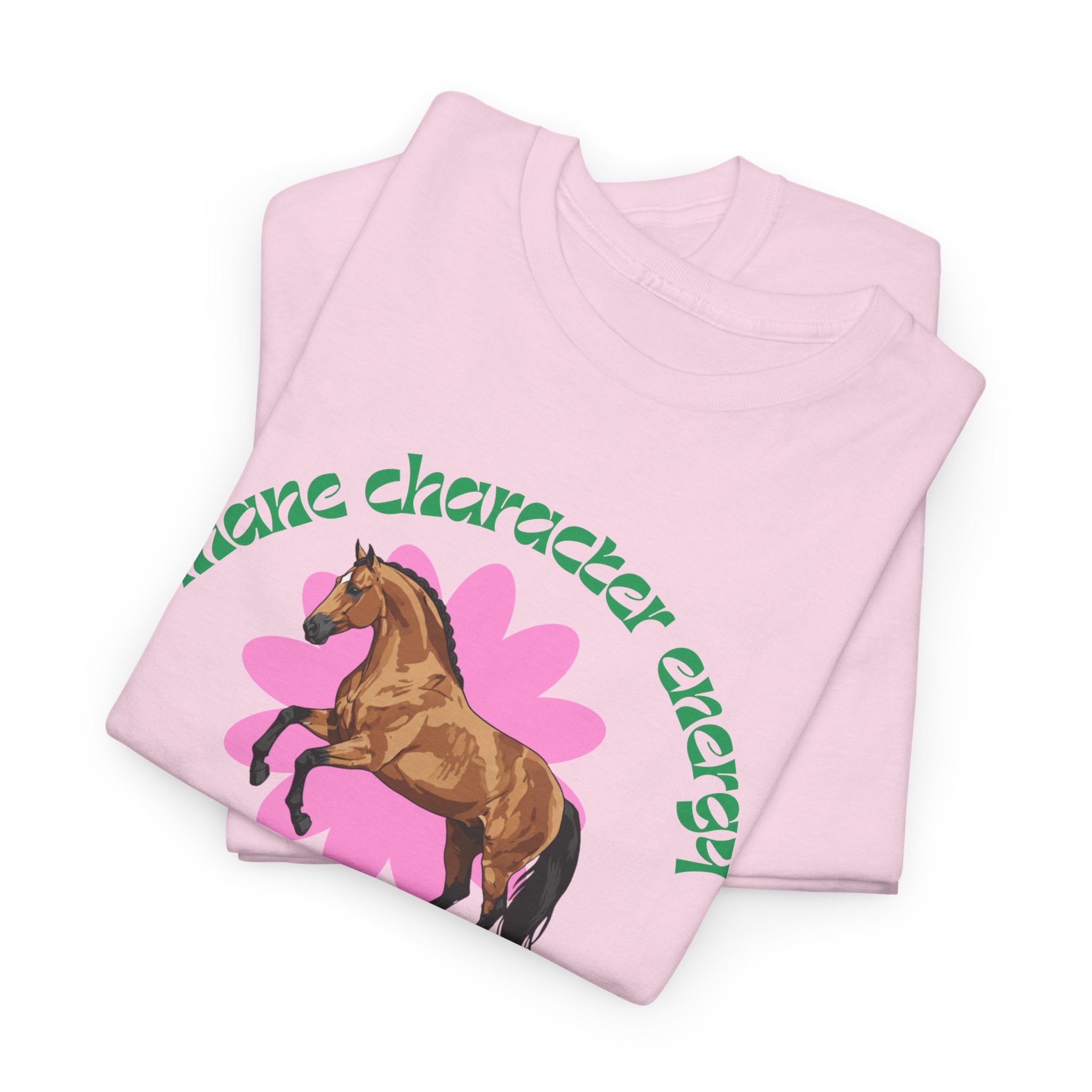 Mane Character Energy, Horse Graphic T-Shirt