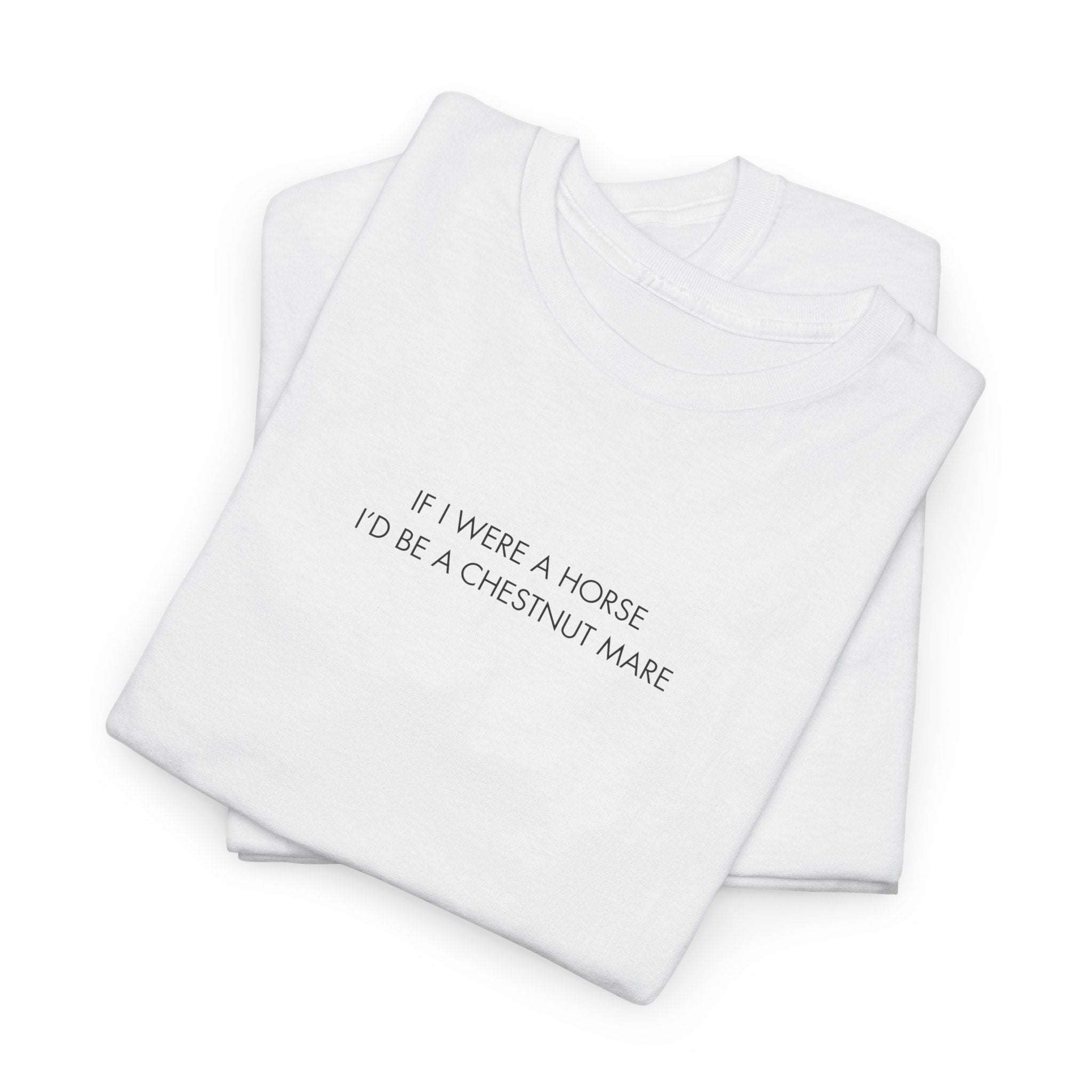 If I Were A Horse I'd Be A Chestnut Mare, T-Shirt